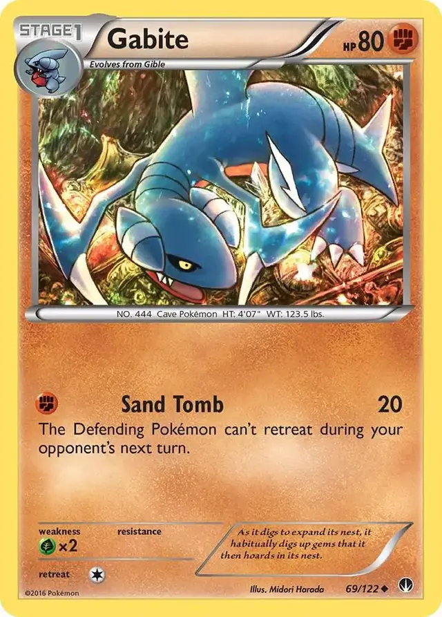 Gabite - Pokemon BREAKpoint #69