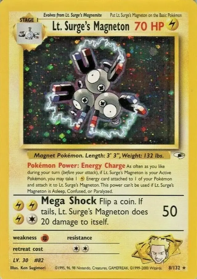 Lt. Surge's Magneton - Pokemon Gym Heroes #8