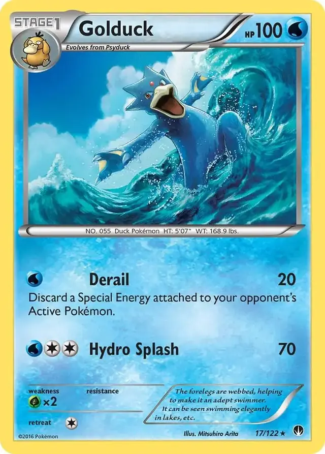Golduck - Pokemon BREAKpoint #17