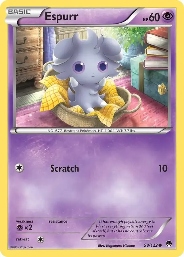 Espurr - Pokemon BREAKpoint #58