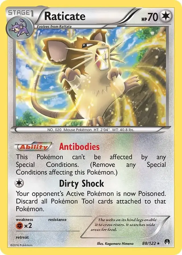 Raticate - Pokemon BREAKpoint #88