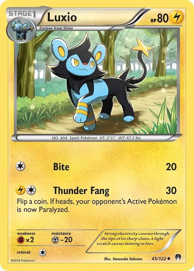 Luxio - Pokemon BREAKpoint #45