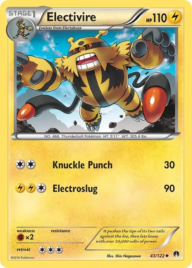 Electivire - Pokemon BREAKpoint #43