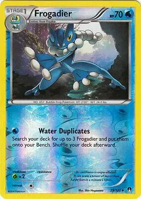 Frogadier [Reverse Holo] - Pokemon BREAKpoint #39