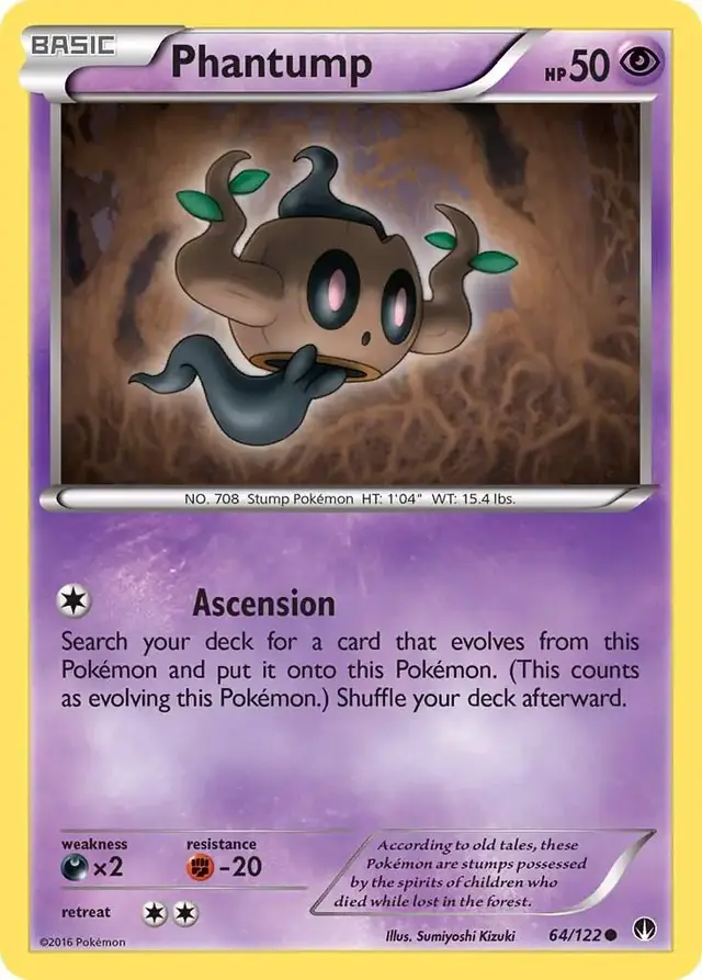 Phantump - Pokemon BREAKpoint #64