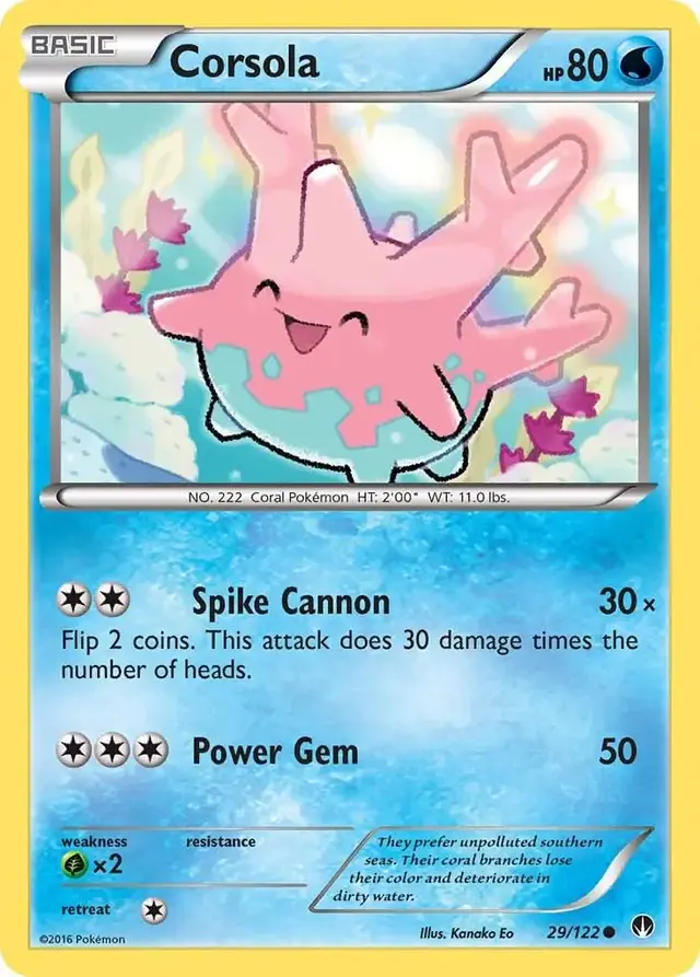 Corsola - Pokemon BREAKpoint #29