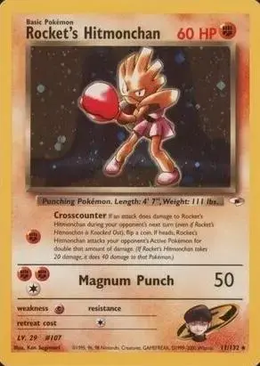 Rocket's Hitmonchan - Pokemon Gym Heroes #11