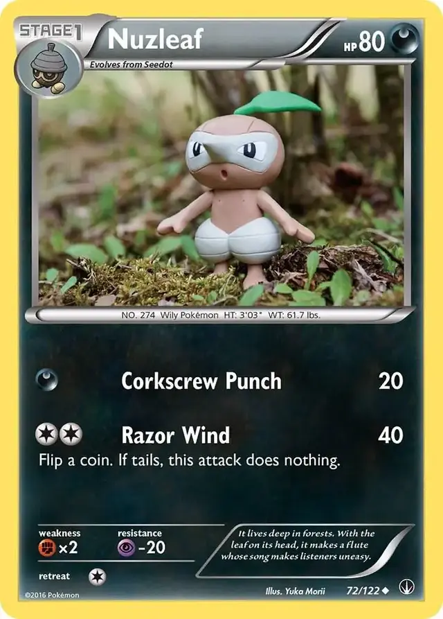 Nuzleaf - Pokemon BREAKpoint #72