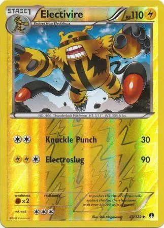 Electivire [Reverse Holo] - Pokemon BREAKpoint #43