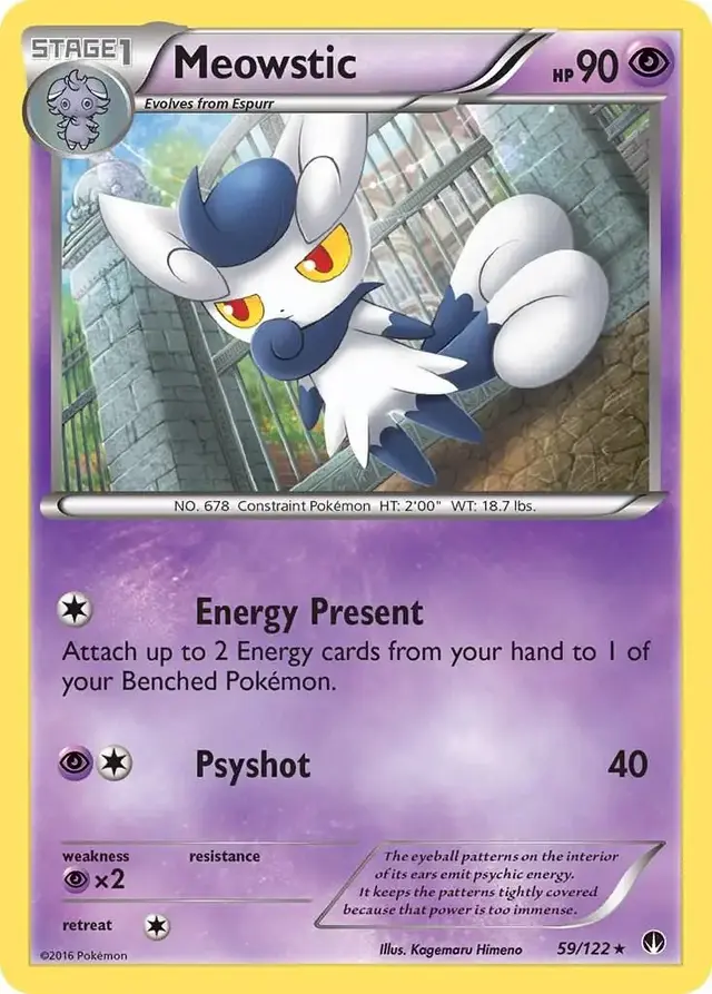 Meowstic - Pokemon BREAKpoint #59