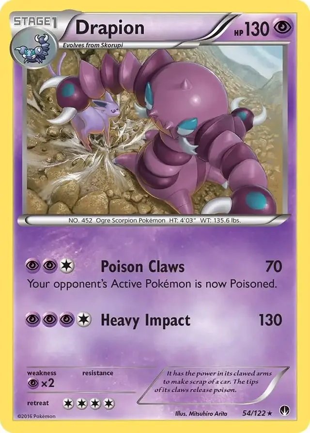 Drapion - Pokemon BREAKpoint #54