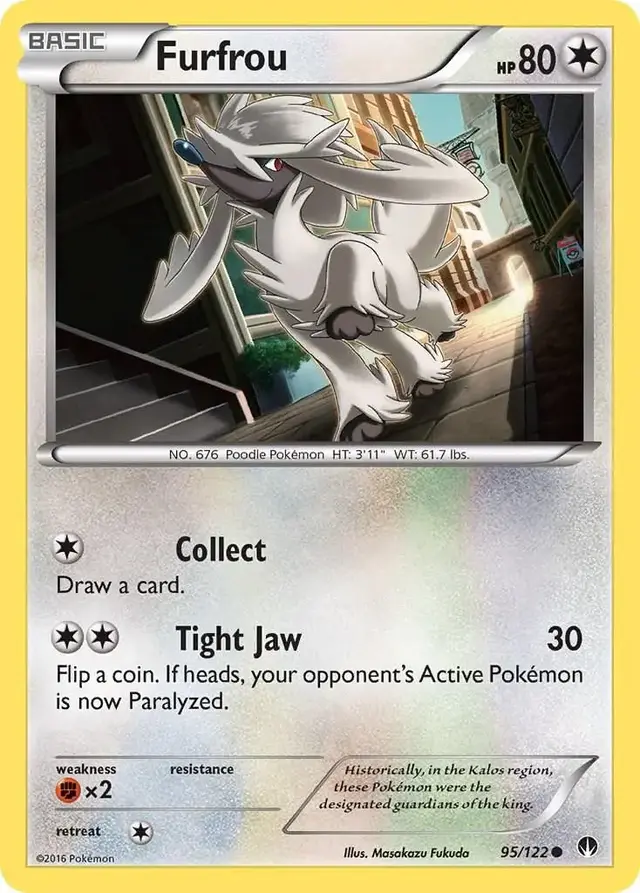 Furfrou - Pokemon BREAKpoint #95