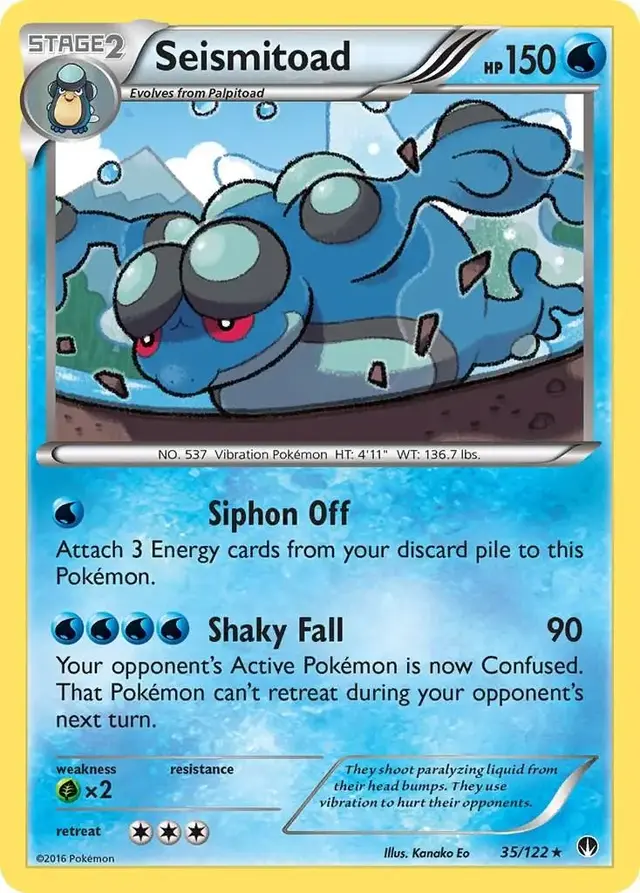 Seismitoad - Pokemon BREAKpoint #35