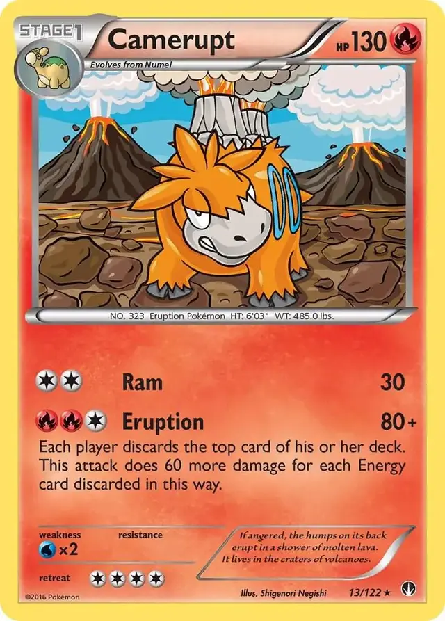 Camerupt - Pokemon BREAKpoint #13