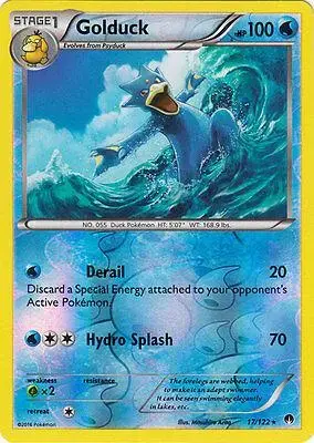Golduck [Reverse Holo] - Pokemon BREAKpoint #17