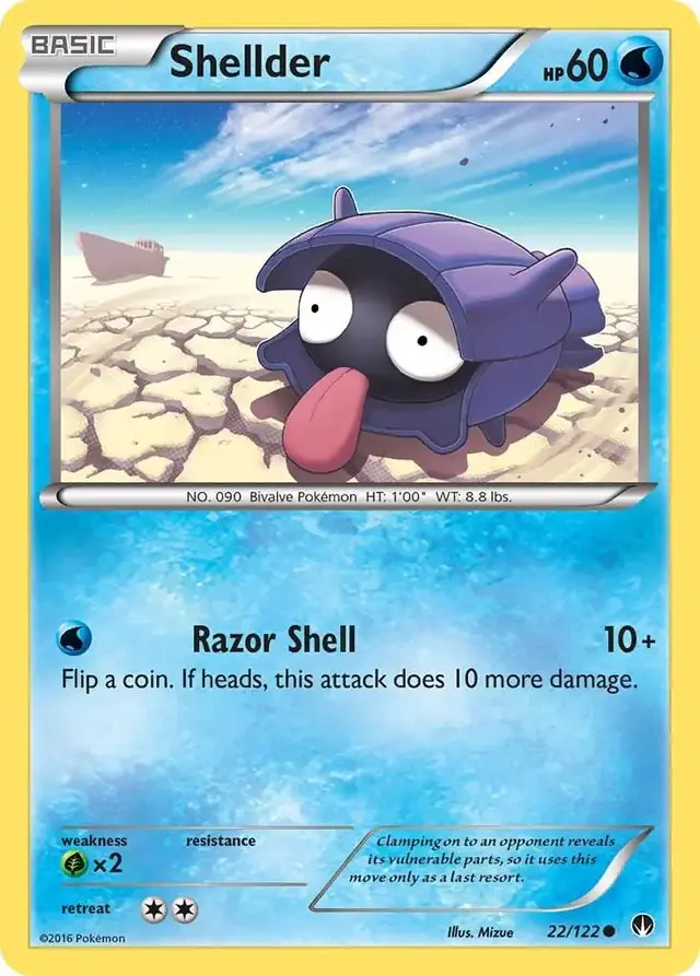 Shellder - Pokemon BREAKpoint #22