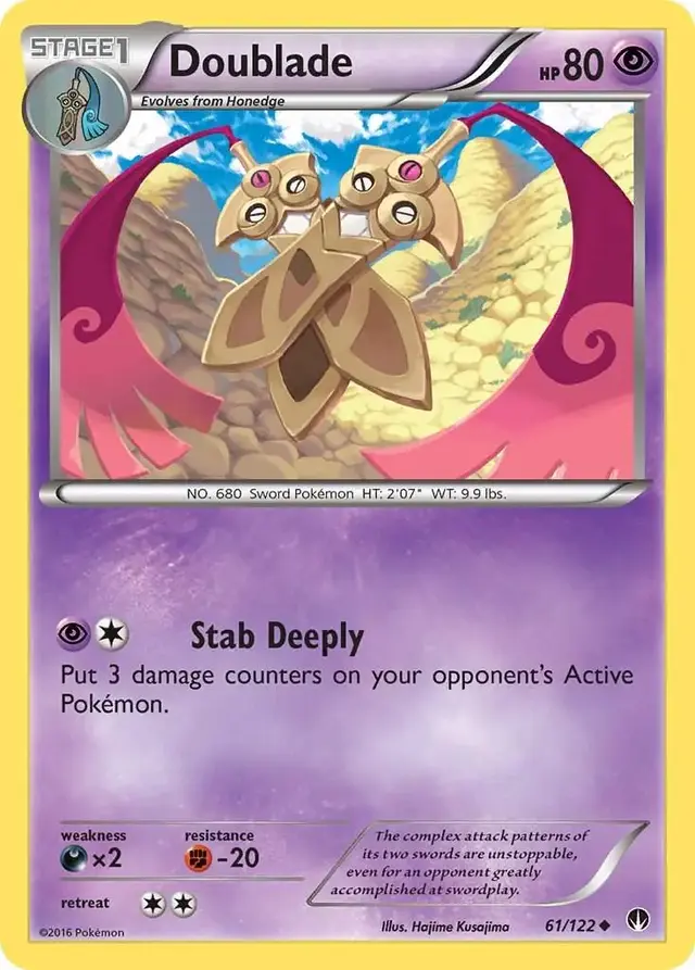 Doublade - Pokemon BREAKpoint #61