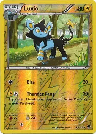 Luxio [Reverse Holo] - Pokemon BREAKpoint #45