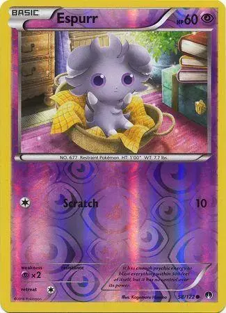 Espurr [Reverse Holo] - Pokemon BREAKpoint #58