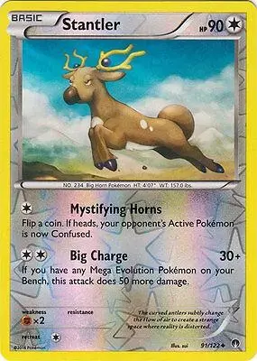 Stantler [Reverse Holo] - Pokemon BREAKpoint #91