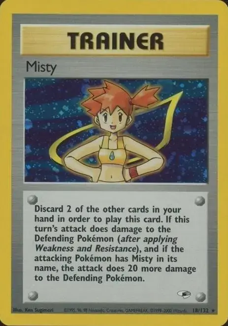 Misty - Pokemon Gym Heroes #18