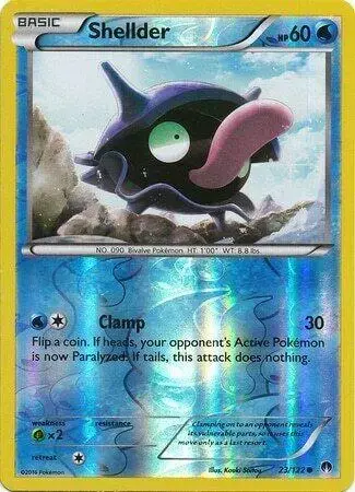 Shellder [Reverse Holo] - Pokemon BREAKpoint #23