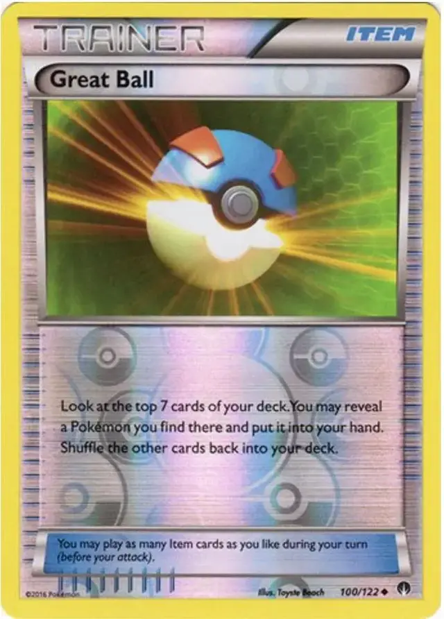 Great Ball [Reverse Holo] - Pokemon BREAKpoint #100