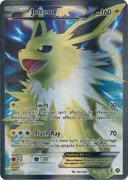 Jolteon EX 28a - Pokemon Generations