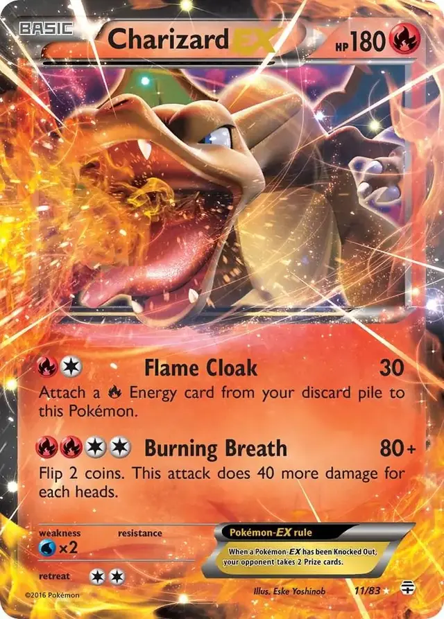 Charizard EX - Pokemon Generations #11