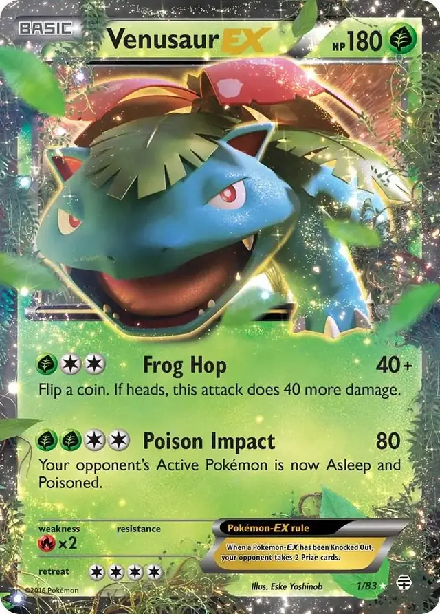 Venusaur EX - Pokemon Generations #1
