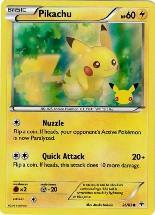 Pikachu [Stamped] - Pokemon Generations #26