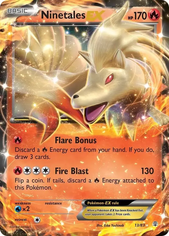 Ninetales EX - Pokemon Generations #13
