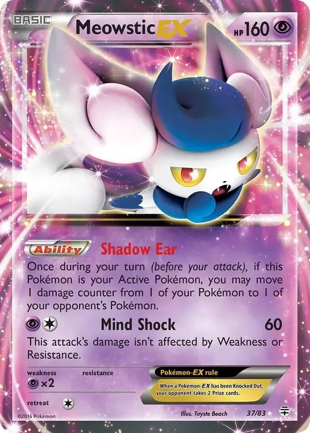 Meowstic EX - Pokemon Generations #37