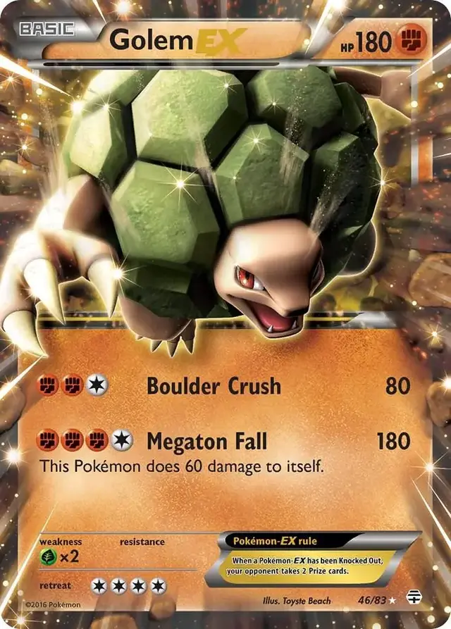 Golem EX - Pokemon Generations #46