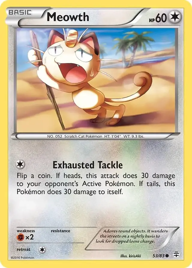 Meowth - Pokemon Generations #53