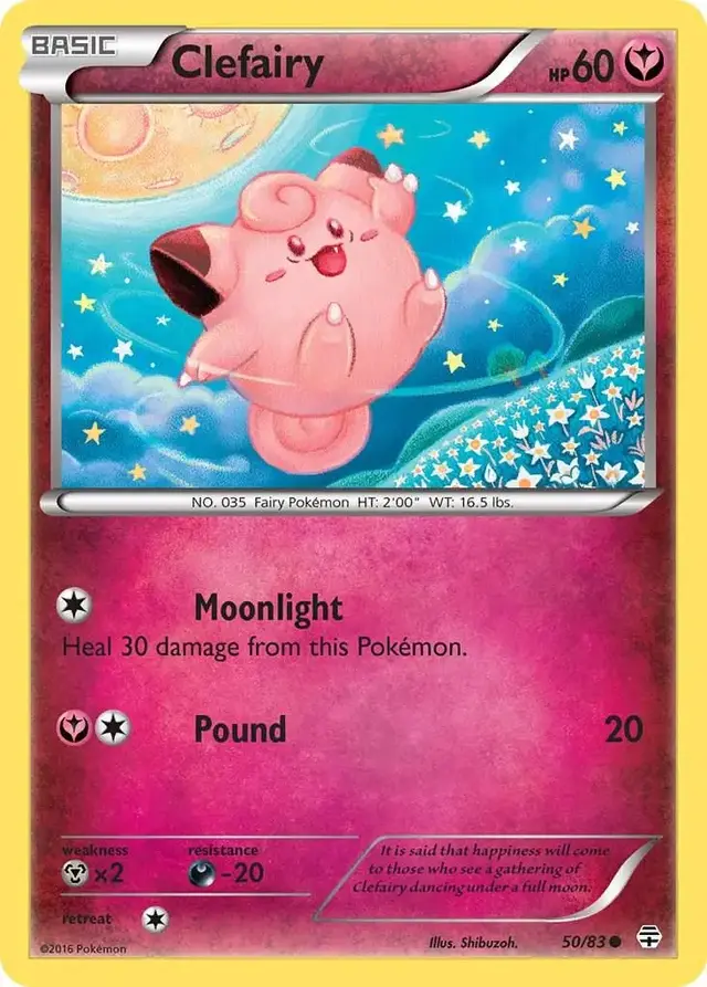 Clefairy - Pokemon Generations #50