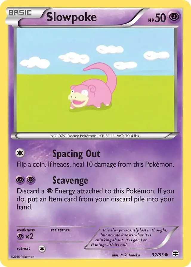 Slowpoke - Pokemon Generations #32