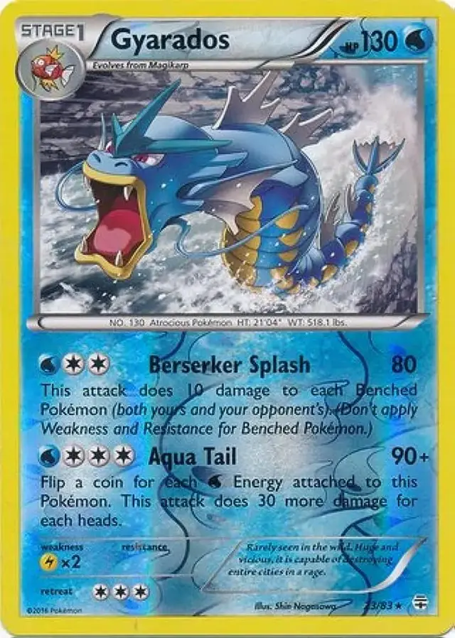 Gyarados [Reverse Holo] - Pokemon Generations #23