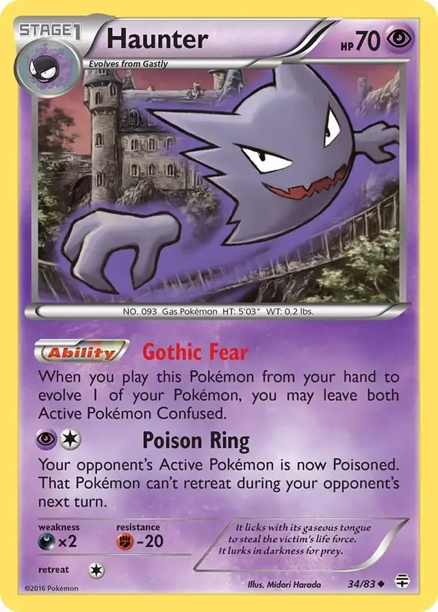 Haunter - Pokemon Generations #34