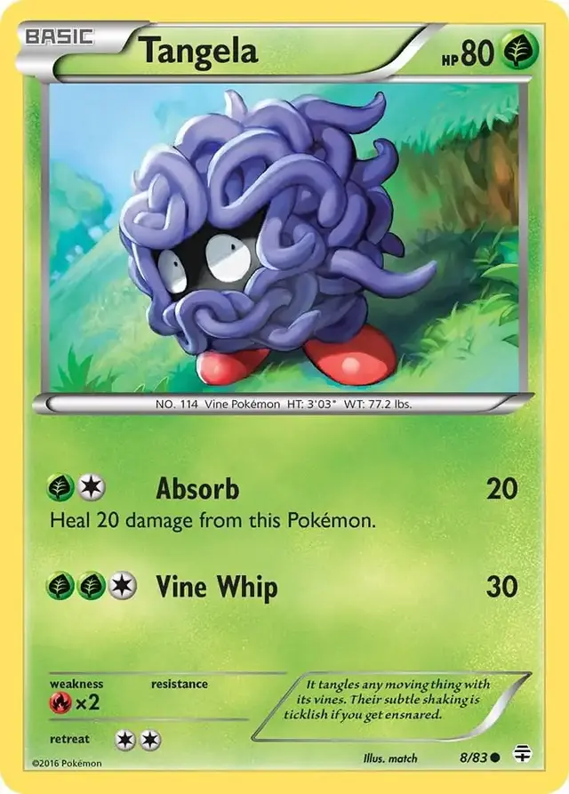 Tangela - Pokemon Generations #8