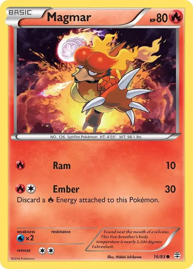Magmar - Pokemon Generations #16