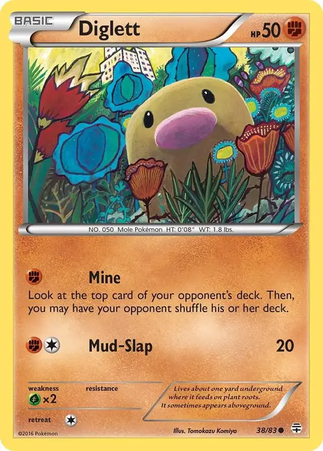 Diglett - Pokemon Generations #38