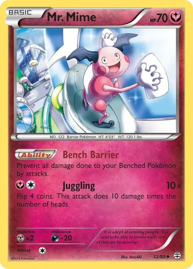 Mr. Mime - Pokemon Generations #52