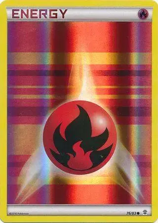 Fire Energy [Reverse Holo] - Pokemon Generations #76