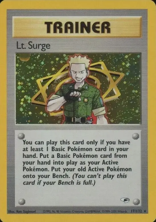 Lt. Surge - Pokemon Gym Heroes #17