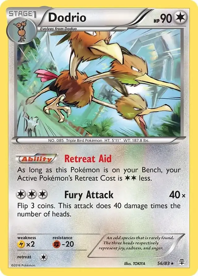 Dodrio - Pokemon Generations #56