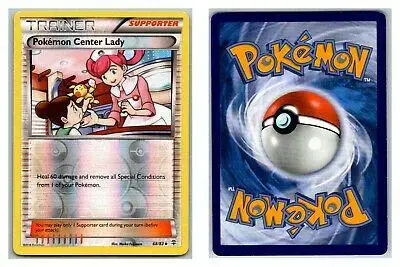 Pokemon Center Lady [Reverse Holo] - Pokemon Generations #68