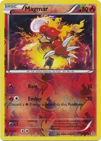 Magmar [Reverse Holo] - Pokemon Generations #16