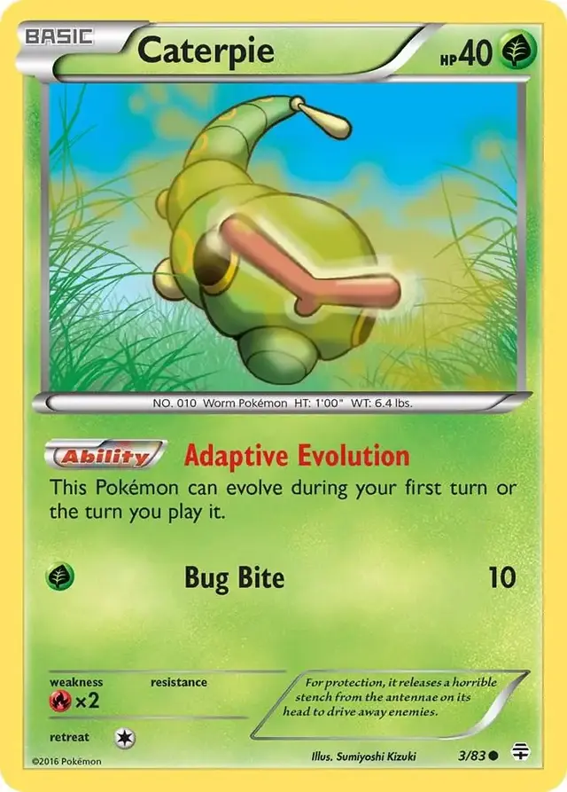 Caterpie - Pokemon Generations #3