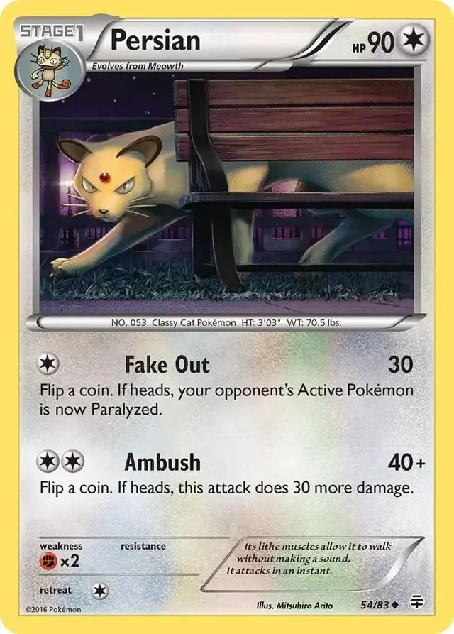 Persian - Pokemon Generations #54